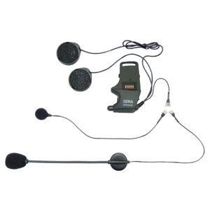 Sena SMH10/SMH10S Casco pinza Kit micrófono y micrófono por cable - Negro (un tamaño)