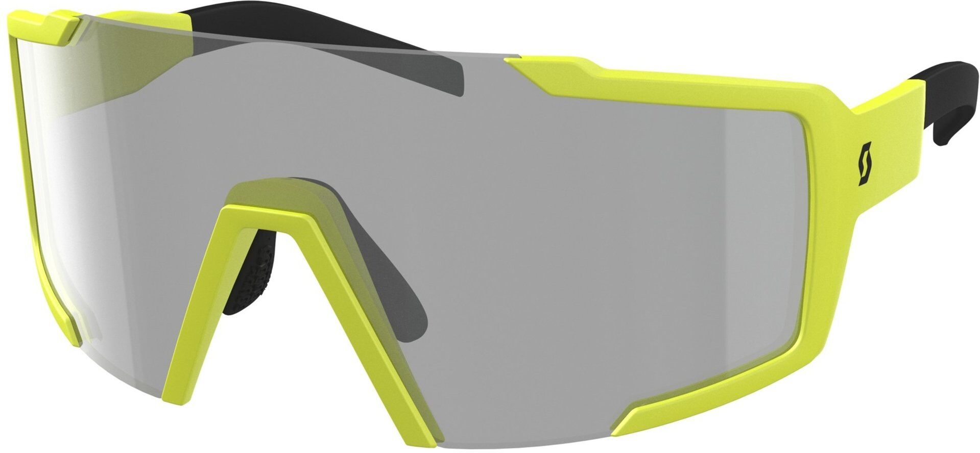 Scott Shield LS Gafas de sol - Gris Amarillo (un tamaño)