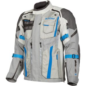 Klim Badlands Pro 2023 Chaqueta textil de motocicleta - Gris Azul (3XL)