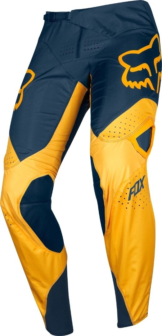 Fox 360 Kila Pantalones de Motocross - Azul Amarillo (28)