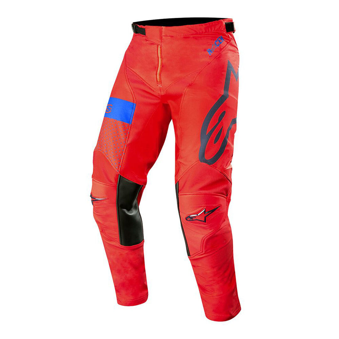 Alpinestars Racer Tech Atomic Pantalones de Motocross - Rojo Azul (28)