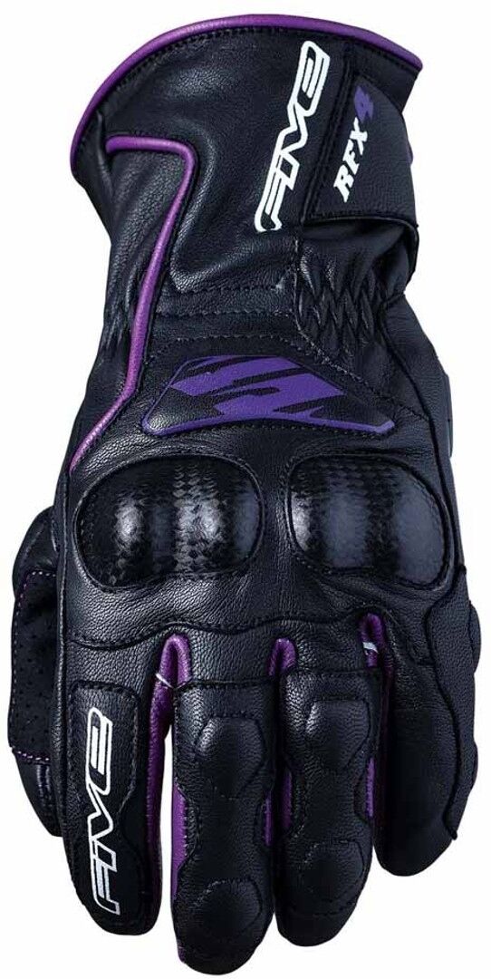 Five RFX 4 Guantes de chaqueta de señora - Negro Lila