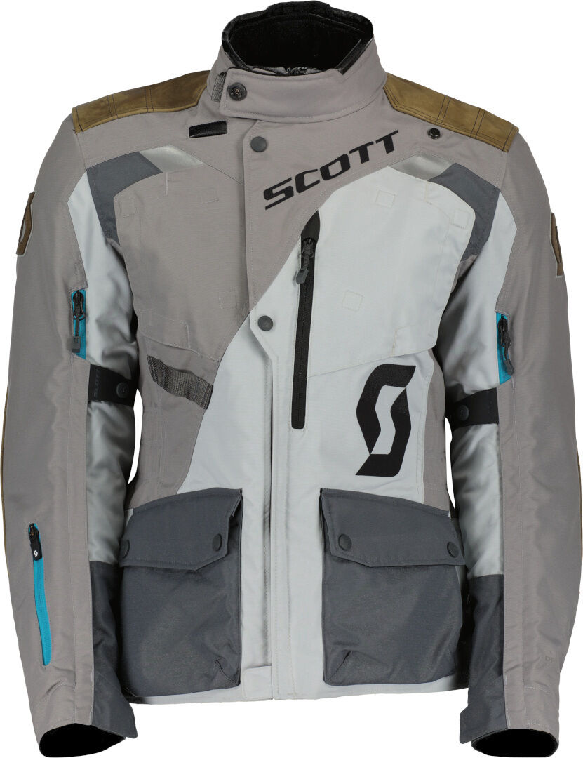 Scott Dualraid Dryo Chaqueta textil de la motocicleta de las señoras - Gris (44)