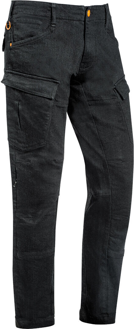 Ixon Cargo Pantalones Textiles para Motocicletas - Negro (3XL)