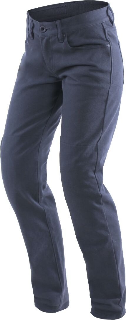 Dainese Casual Slim Pantalones textiles para motocicletas para damas - Azul (31)