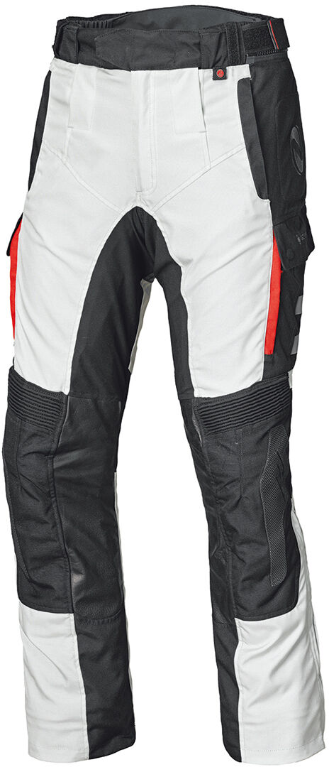 Held Torno Evo GTX Pantalones textiles de motocicleta - Gris Rojo (2XL)