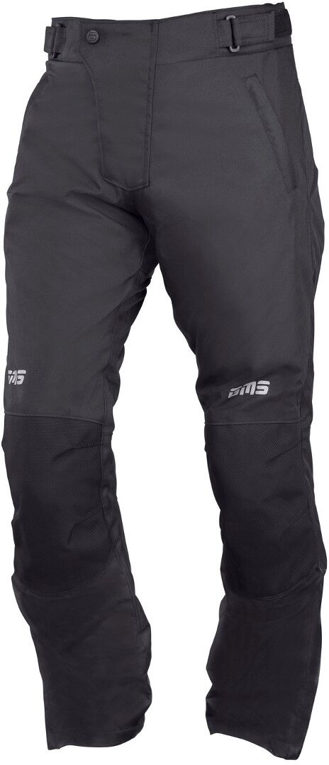 gms Starter Pantalones textiles de motocicleta - Negro (XL)