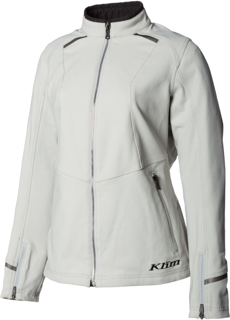 Klim Marrakesh Chaqueta textil de la motocicleta de las señoras - Gris (XL)