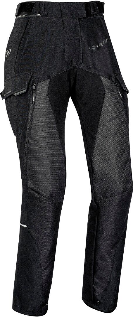 Ixon Balder Pantalones textiles para motocicletas para mujer - Negro (2XL)