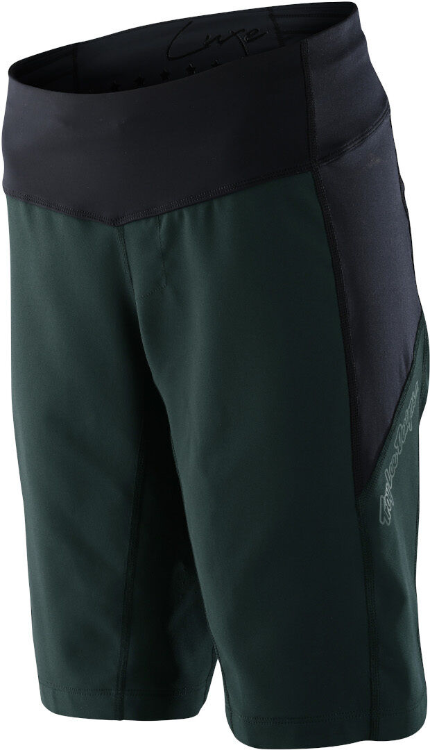 Lee Luxe Pantalones cortos de bicicleta para damas - Verde (XS)