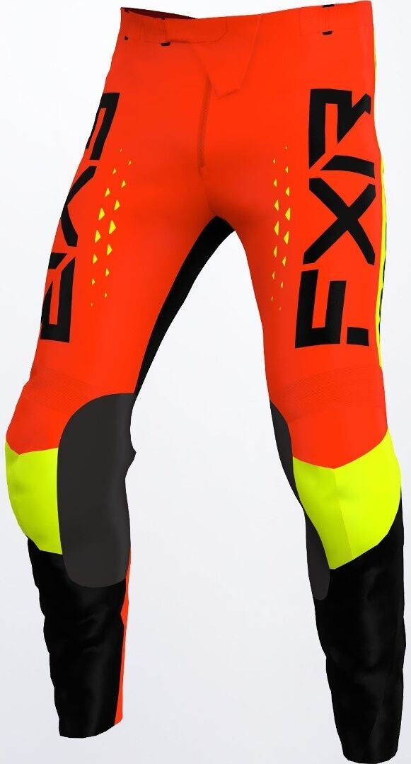 FXR Clutch Pro Pantalones de motocross - Negro Rojo (32)