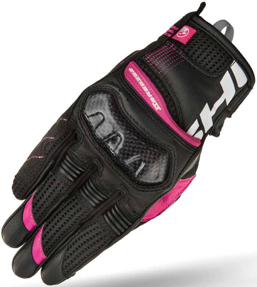 SHIMA X-Breeze 2 Guantes de moto para mujer - Negro Rosa (XS)