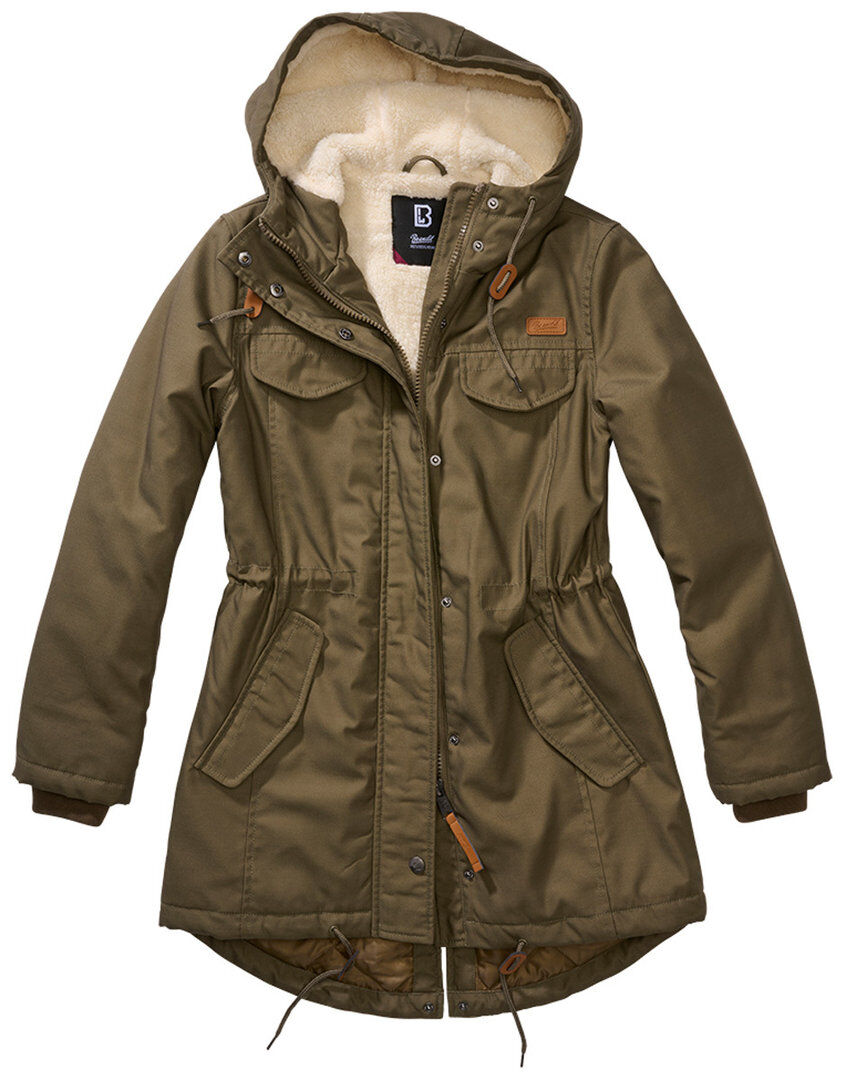 Brandit Marsh Lake Chaqueta de dama - Verde (XS)