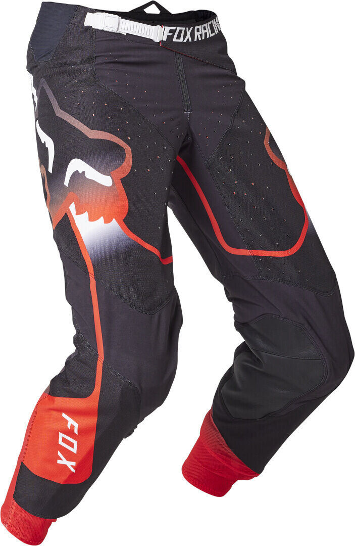 Fox 360 Vizen Pantalones de motocross - Negro Rojo (38)