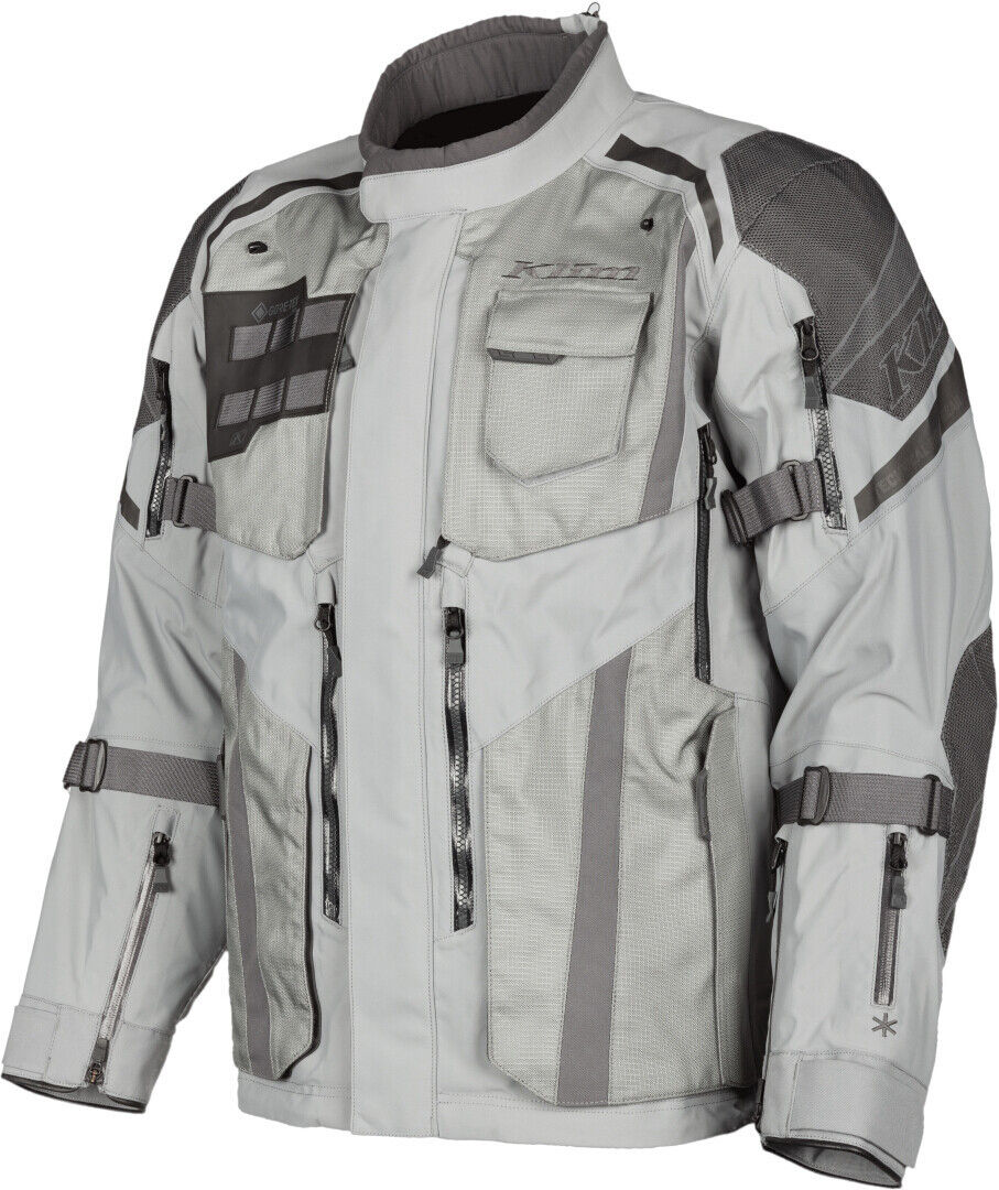 Klim Badlands Pro 2023 Chaqueta textil de motocicleta - Gris (S)