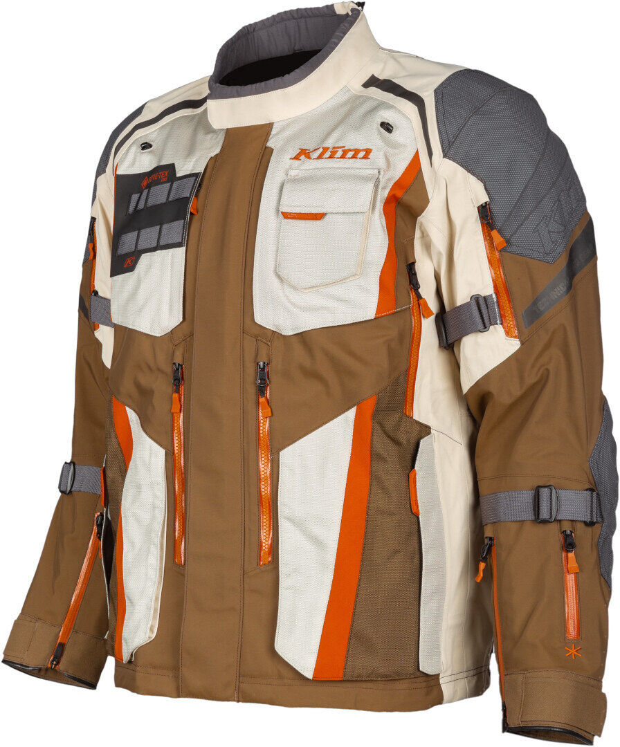 Klim Badlands Pro 2023 Chaqueta textil de motocicleta - Marrón Beige (XL)