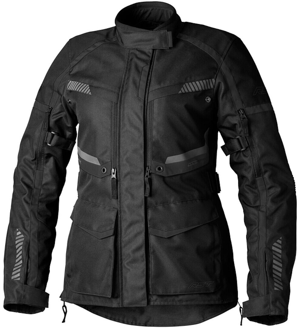 RST Maverick Evo Chaqueta textil de motocicleta para damas - Negro