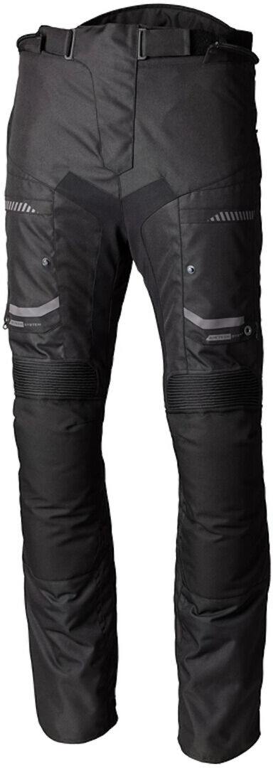 RST Pro Series Maverick Evo Pantalones textiles de motocicleta para damas - Negro (XS)
