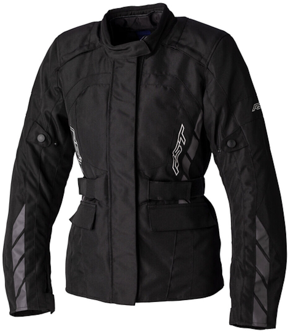 RST Alpha 5 chaqueta textil impermeable para damas - Negro (XS)