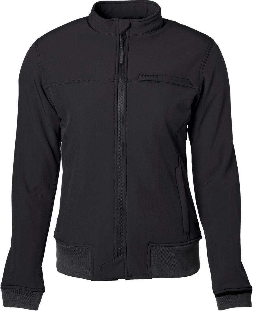 gms Metropole impermeable Chaqueta textil de motocicleta para mujer - Negro (XS)