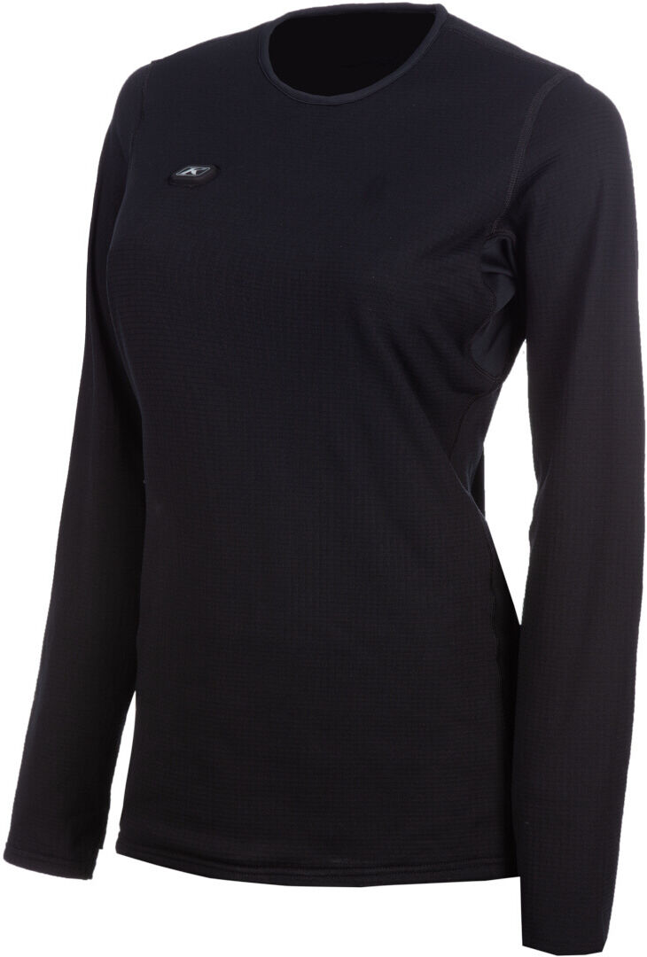 Klim Solstice eFire Camisa funcional de manga larga para mujer con calefacciÃ³n - Negro