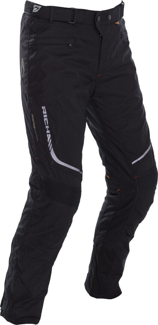 Richa Colorado Pantalones textiles impermeables para motocicletas - Negro (M)