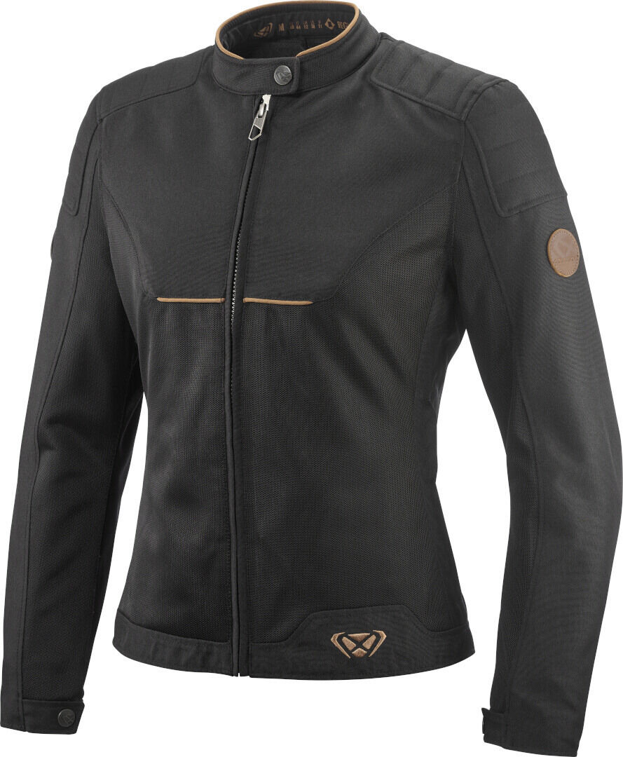 Ixon Cornet Chaqueta textil impermeable para motociclismo para mujer - Negro Marrón