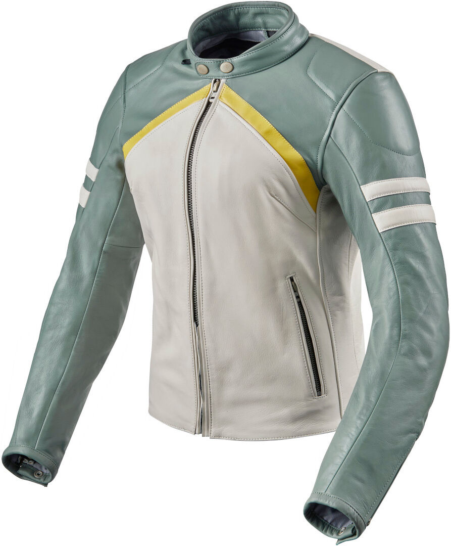 Revit Meridian Chaqueta de cuero de la motocicleta de las señoras Revit Meridian Chaqueta de cuero de la motocicleta de las señoras