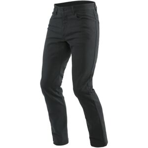 Dainese Casual Slim Pantalones textiles de motocicleta - Negro (36)