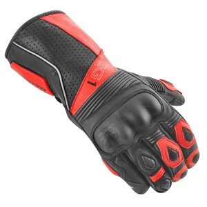 Bogotto Sprint Guantes de motocicleta perforados - Negro Rojo (XL)