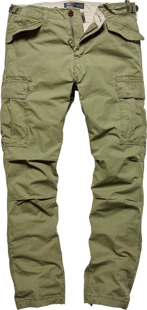 Vintage Industries Miller M65 Pantalón - Verde (38)