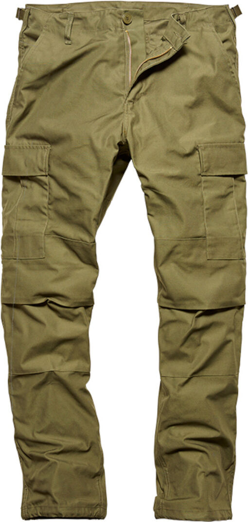 Vintage Industries BDU Pantalones - Verde (L)