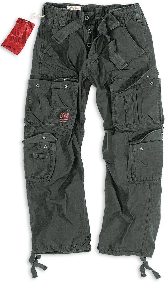 Surplus Airborne Vintage Pantalones - Negro (3XL)