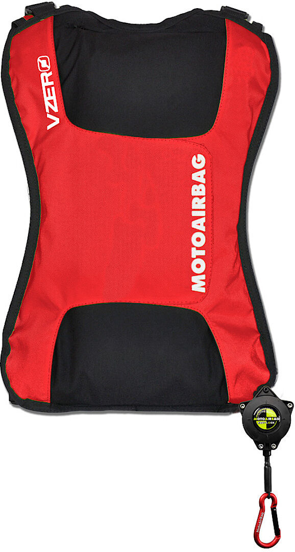 Motoairbag MAB VZero Chaleco Airbag - Rojo (un tamaño)