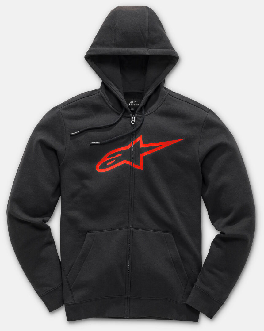 Alpinestars Ageless II sudadera con capucha - Negro Rojo (XL)