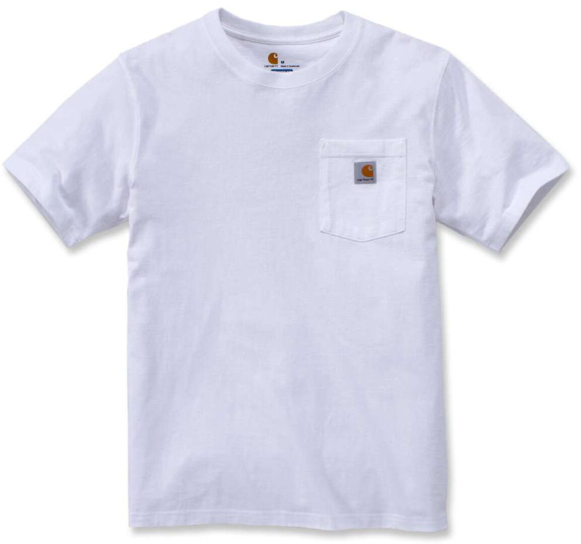 Carhartt Workwear Pocket Camiseta - Blanco (XL)