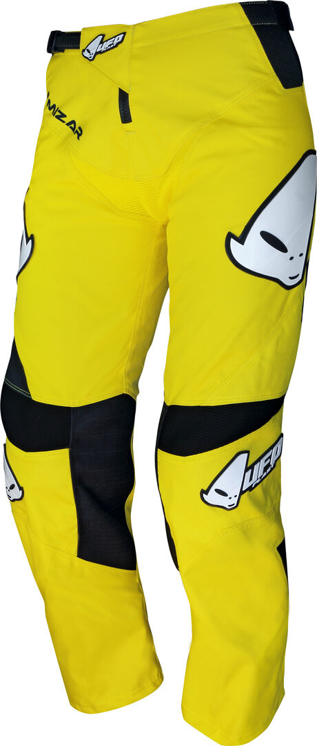 UFO Mizar Pantalones de Motocross de los cabritos - Negro Amarillo (30)