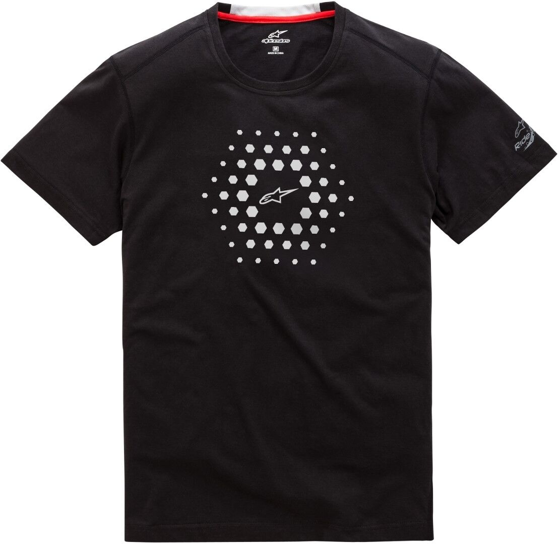 Alpinestars Burst Ride Dry T-shirt - Negro (S)