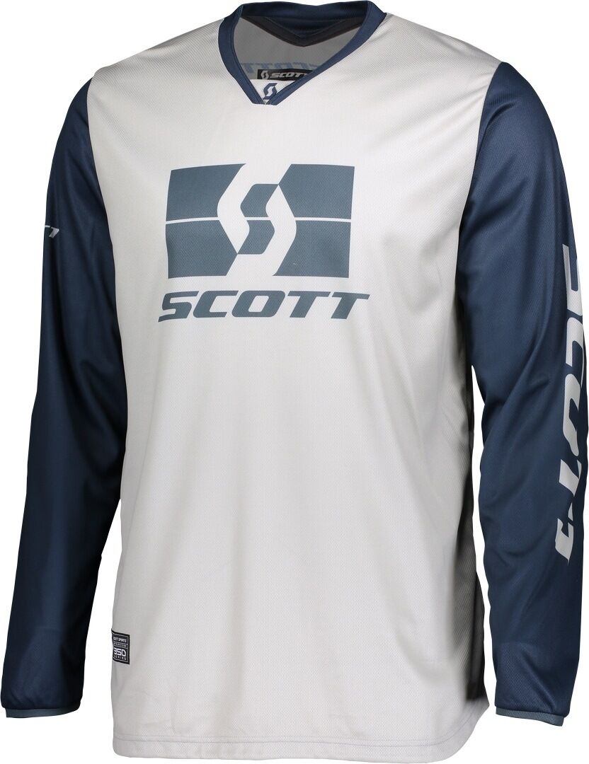 Scott 350 Swap Jersey de Motocross - Gris Azul (2XL)