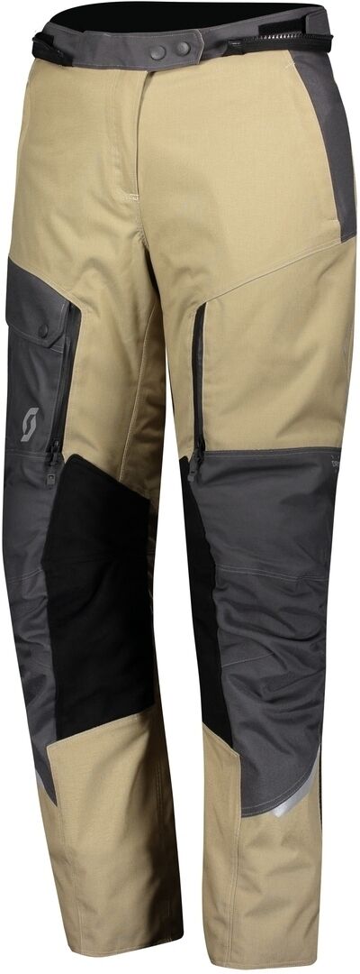 Scott Voyager Dryo Pantalones textiles de motocicleta - Beige (3XL 58)