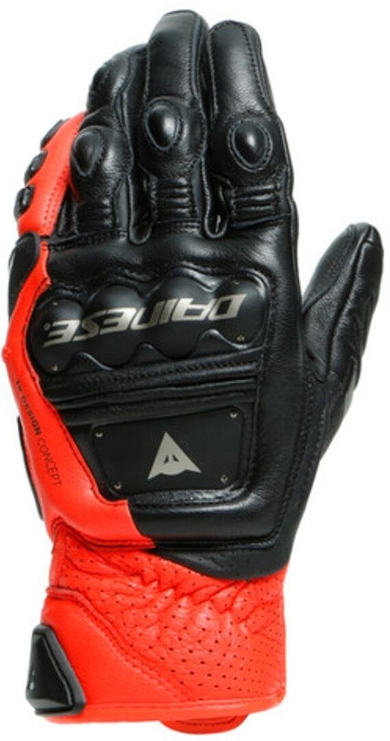 Dainese 4 Stroke 2 Guantes de motocicleta - Negro Rojo