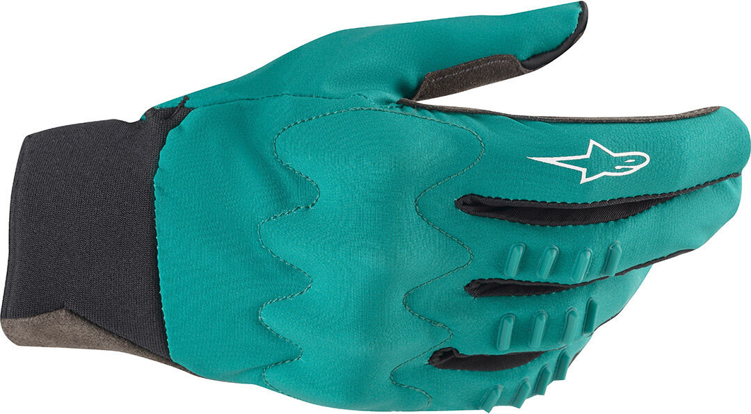 Alpinestars Techstar Guantes de bicicleta - Verde Azul (XL)