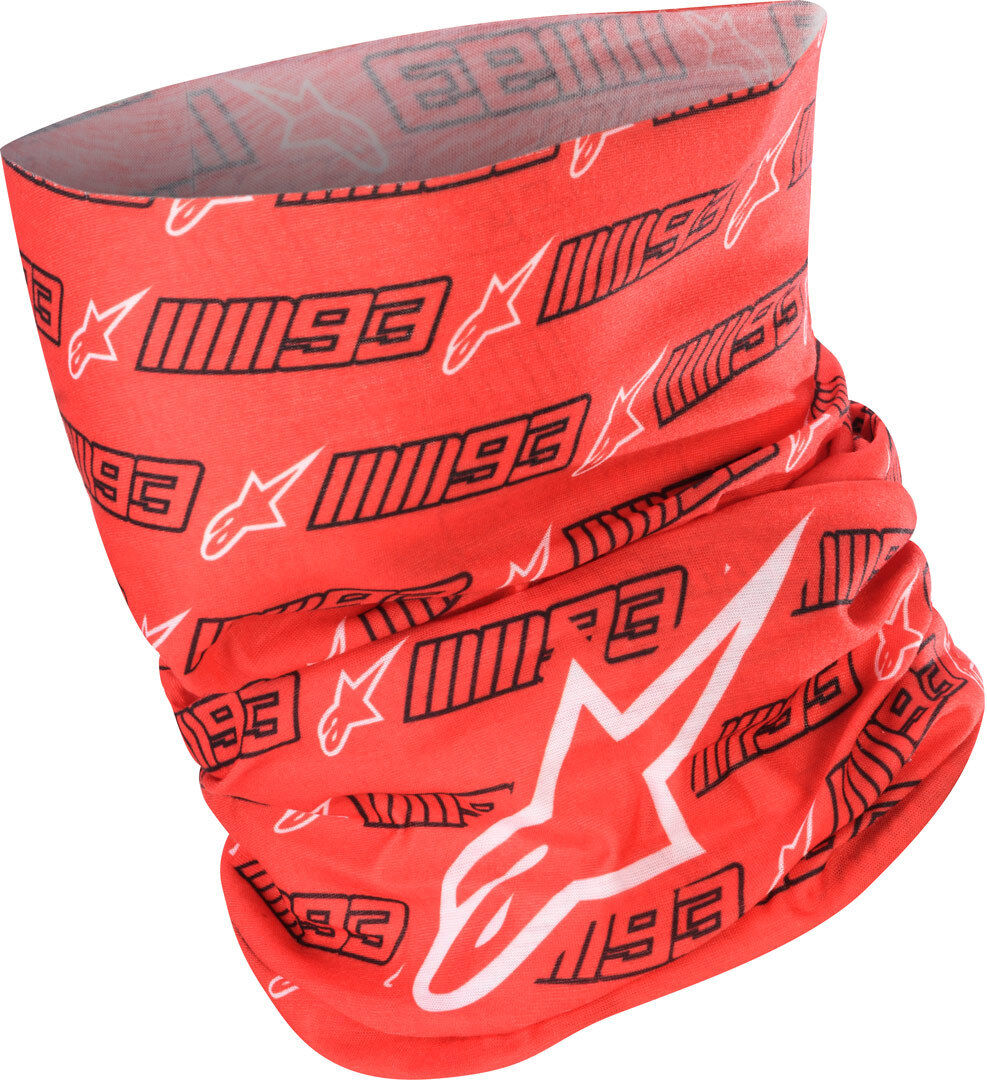 Alpinestars MM93 Pattern Ropa multifuncional para la cabeza - Rojo (un tamaño)