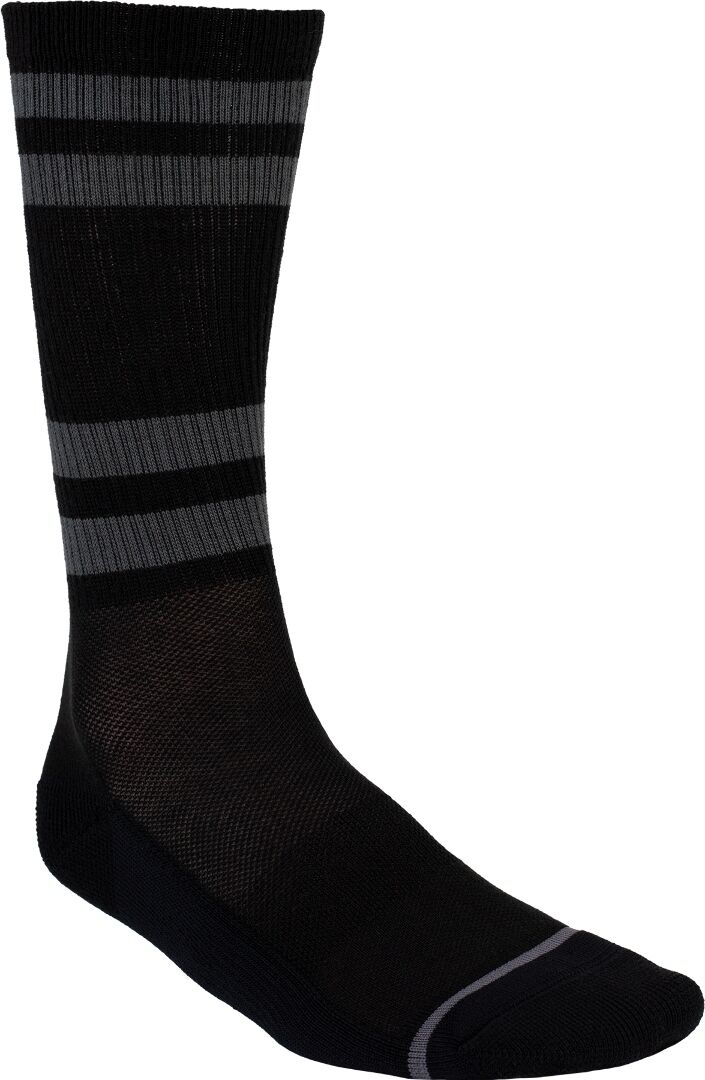 FXR Turbo Athletic Calcetines - 1 Par - Negro Gris (S M)