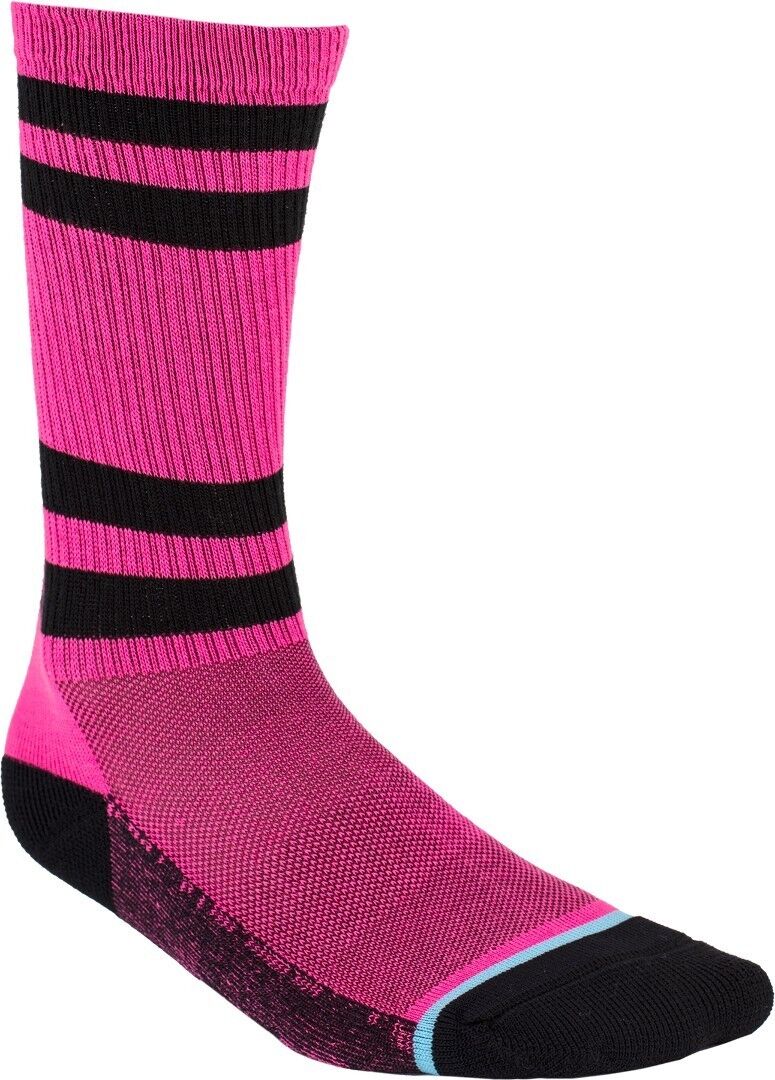 FXR Turbo Athletic Calcetines - 1 Par - Rosa Azul (L XL)