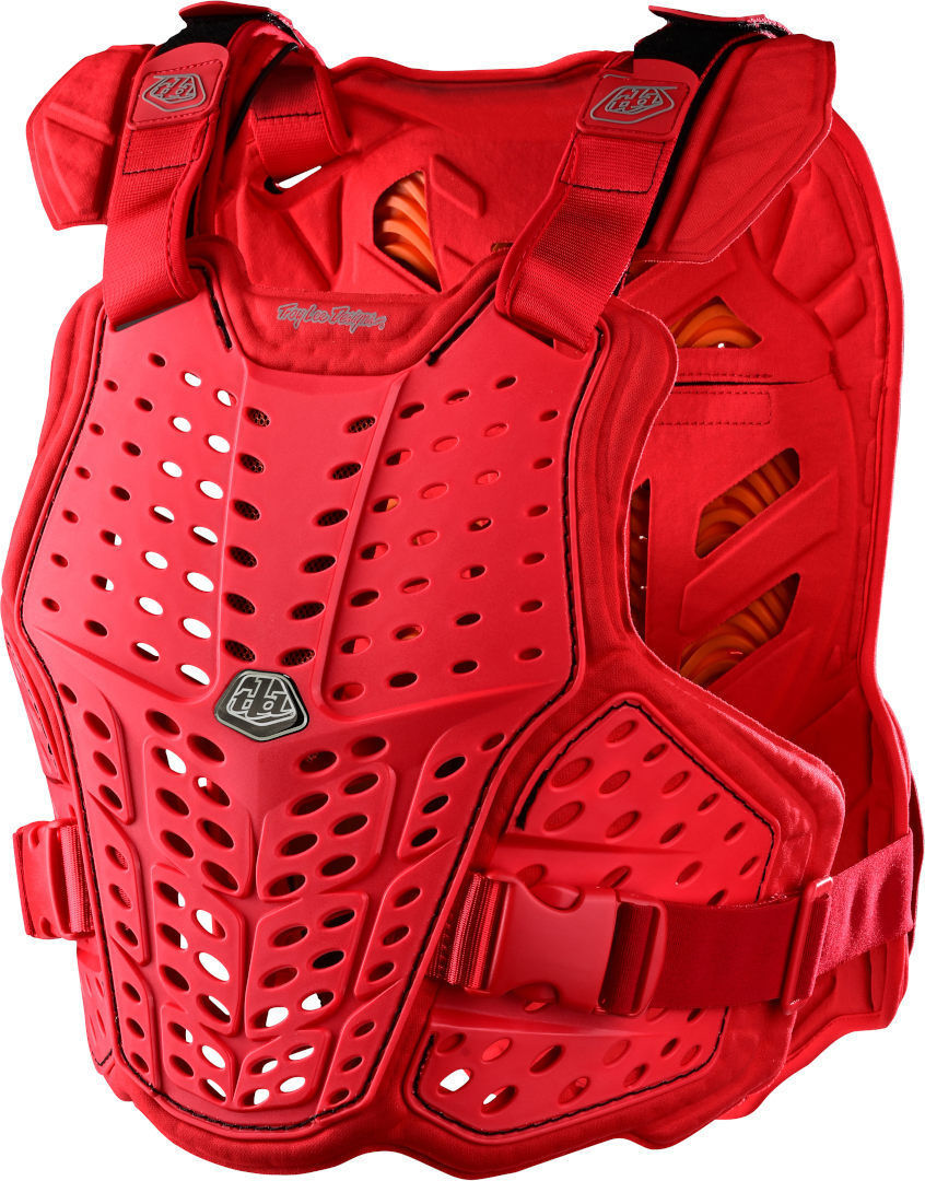 Lee RockFight D3O Chaleco protector - Rojo (XS S)