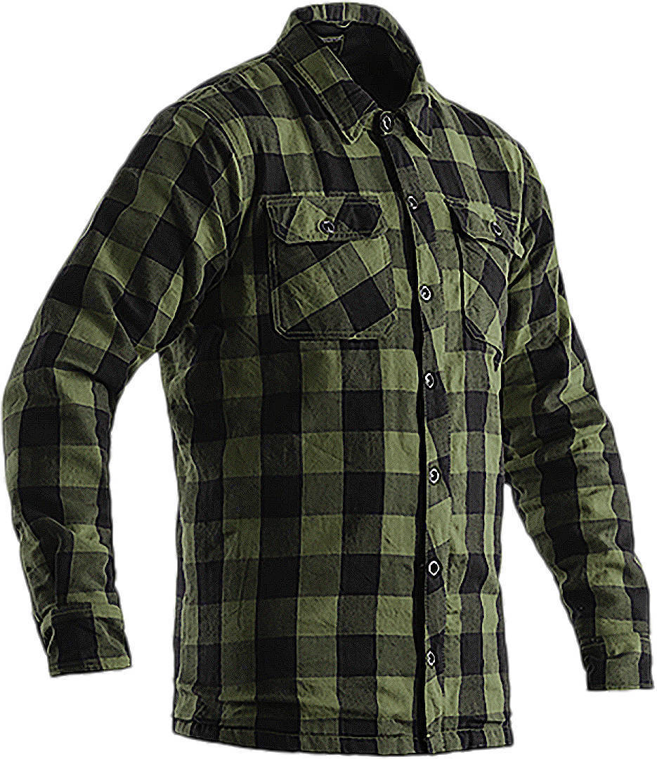 RST Lumberjack Camisa de motocicleta - Verde (XS)