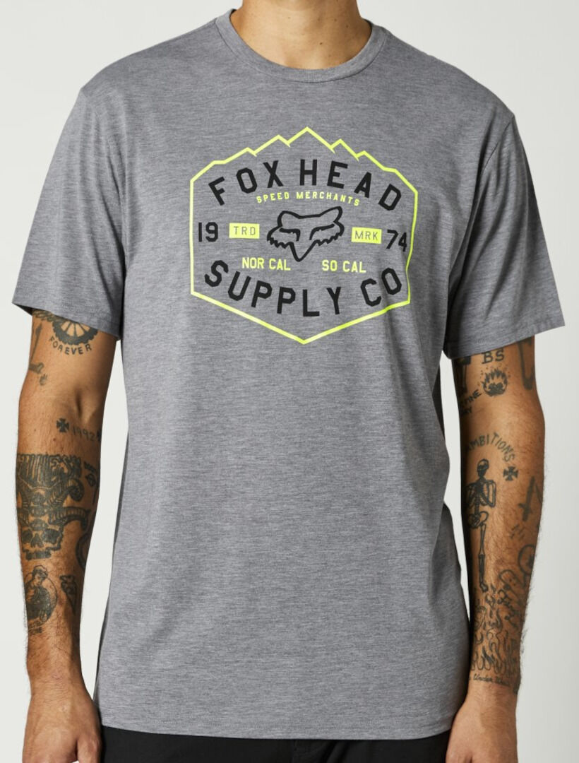 Fox Backbone Tech Camiseta - Gris (S)