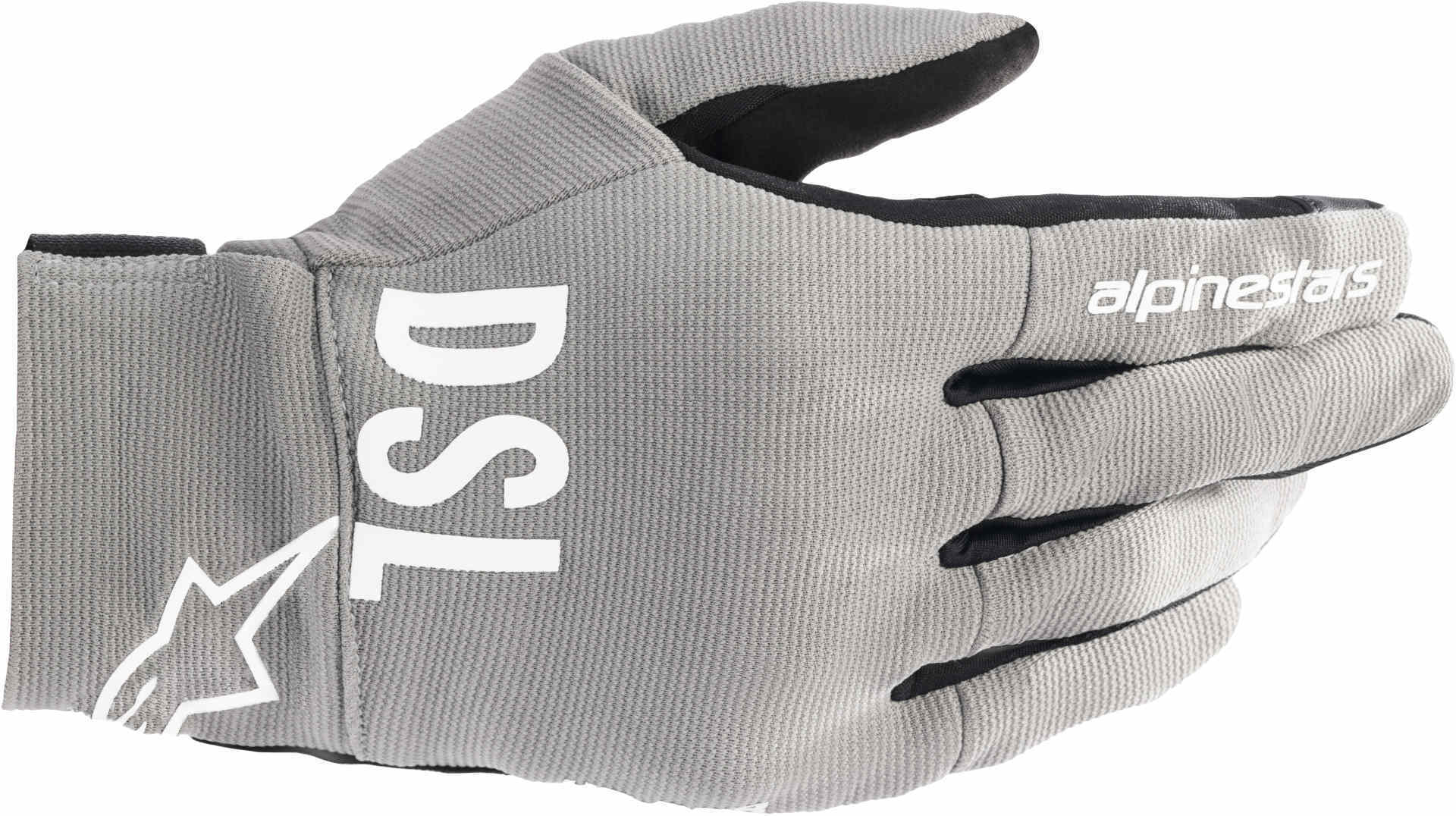 Alpinestars AS-DSL Shotaro Guantes de motocicleta - Negro Gris (3XL)