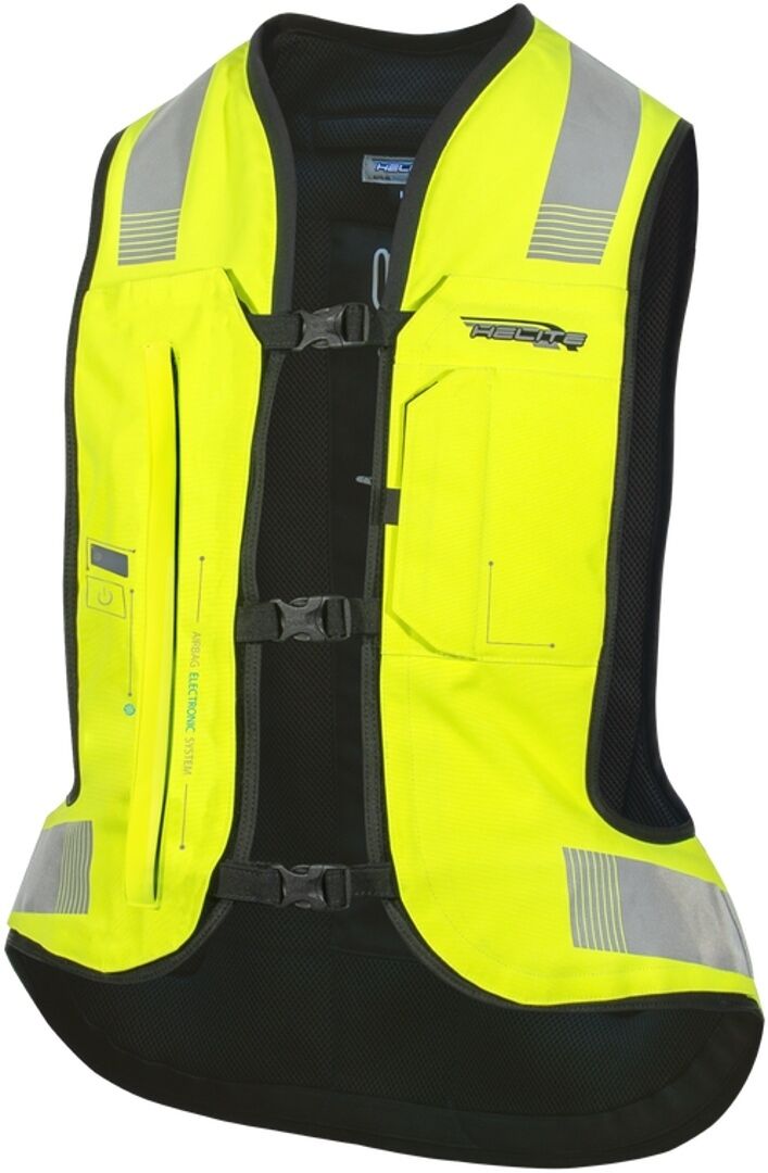 Helite e-Turtle Chaleco de airbag - Amarillo (S)